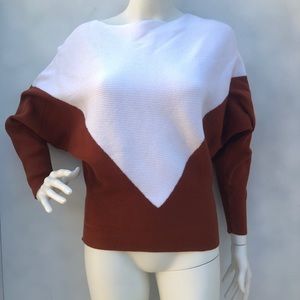 Northern Angel Dolman Sleeves Color Block Top XL